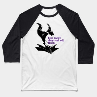 Maleficent - Villains Quote Baseball T-Shirt